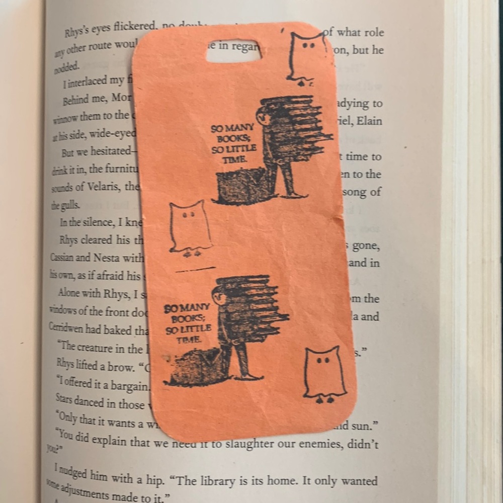 Homemade Bookmark